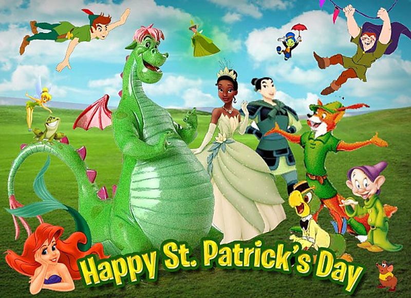 Disney St Patricks Day Banner